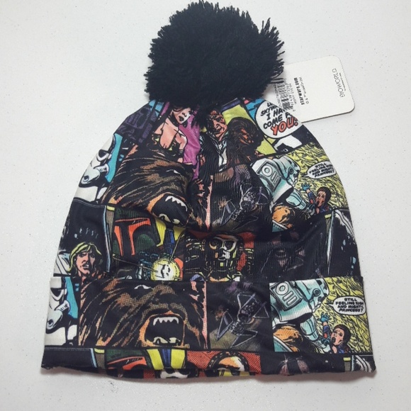 Star Wars Sublimated Cuff Pom Beanie - Picture 3 of 4